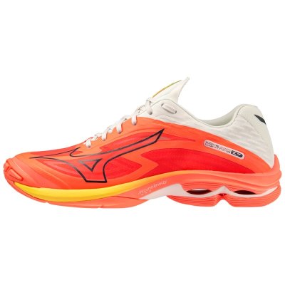 Zapatillas Para Voleibol Mizuno WAVE Lightning Z7 Mujer - Naranjas / Negros / Amarillos - Chile M78